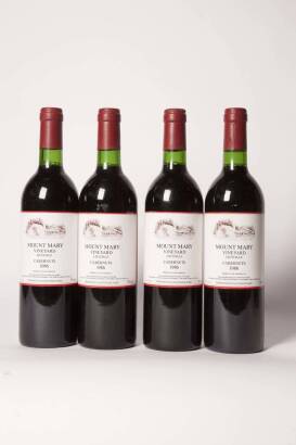 (4) 1986 Mount Mary Vineyard Lilydale Cabernets, Yarra