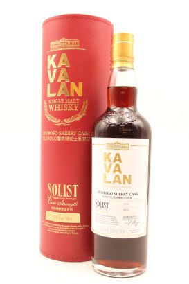 (1) Kavalan Solist Oloroso Sherry Taiwanese Single Malt Whisky (GB) 噶玛兰經典獨奏Oloroso雪莉桶单一麦芽威士忌