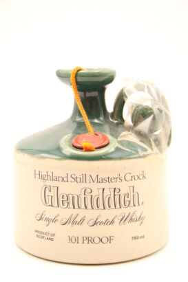 (1) Glenfiddich Highland Still Master's Crock Decanter 750ml