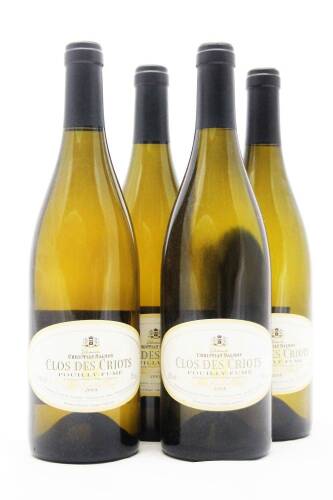 (4) 2008 Domaine Christian Salmon Pouilly Fume