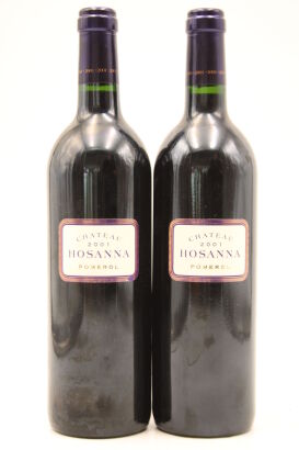 (2) 2001 Chateau Hosanna, Pomerol