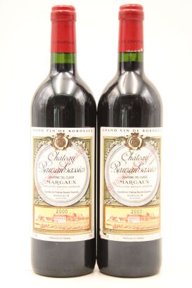 (2) 2000 Chateau Rauzan-Gassies, Margaux