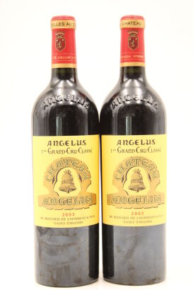 (2) 2003 Chateau Angelus, Saint-Emilion Grand Cru [RP98]