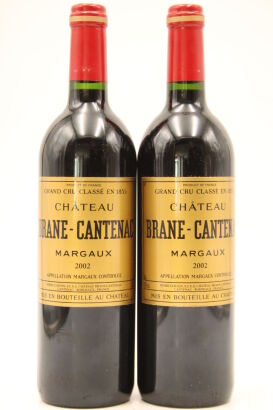 (2) 2002 Chateau Brane-Cantenac, Margaux