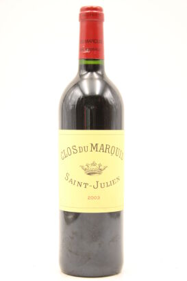 (1) 2003 Chateau Leoville-Las Cases 'Clos du Marquis', Saint-Julien