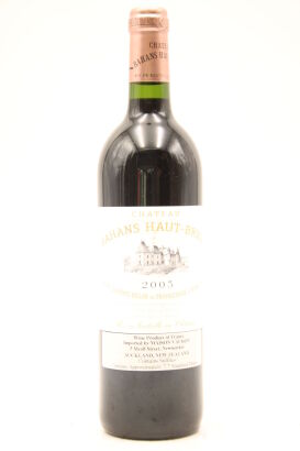 (1) 2003 Chateau Bahans Haut-Brion, Pessac-Leognan