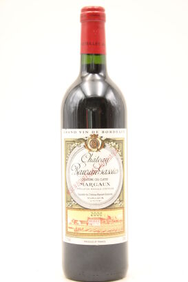 (1) 2000 Chateau Rauzan-Gassies, Margaux