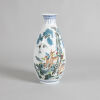 A Chinese Famille Rose 'Deer and Crane' Vase