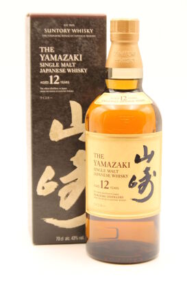 (1) Yamazaki 12 Year Old Single Malt Japanese Whisky 700ml (GB), 43% 山崎12年單一麥芽日本威士忌 