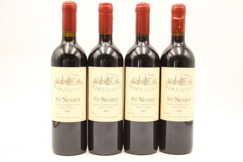 (4) 2011 St Nesbit Cabernet Merlot Petit Verdot, Auckland