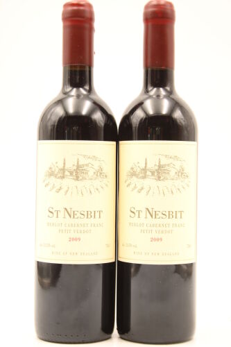 (2) 2010 St Nesbit Cabernet Merlot Petit Verdot, Auckland