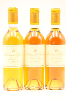 (3) 2003 Chateau d'Yquem, Sauternes, 375ml [JR19] [RP96]