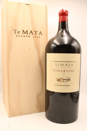 (1) 2019 Te Mata Estate Coleraine Hawke's Bay Salmanazar, 9000ml