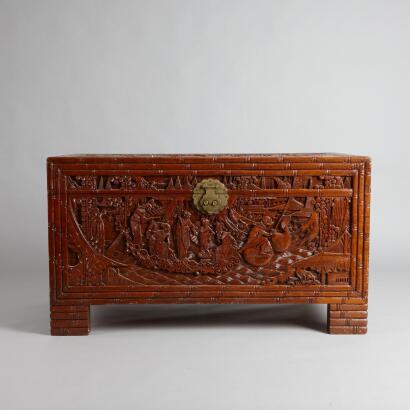 A Chinese Wooden Chest