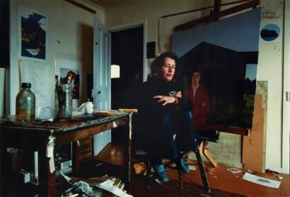 ROBIN MORRISON Portrait of Robin White in Her Studio