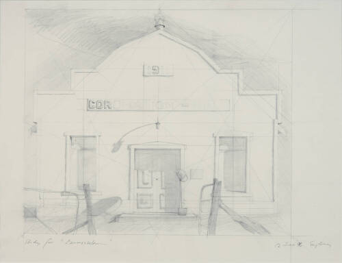 GRAHAME SYDNEY Study for "Bannockburn"