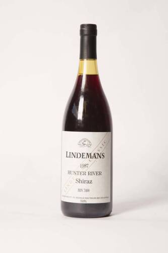 (1) 1987 Lindemans Hunter River Shiraz Classic Release, Hunter Valley