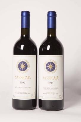 (2) 1998 Tenuta San Guido Sassicaia, Bolgheri (IN) (TL)