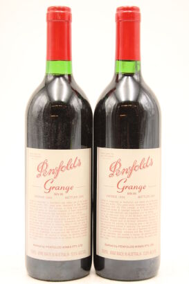 (2) 1994 Penfolds Grange Bin 95, South Australia [JR17.5] [JO97] [WS96] [WE96]