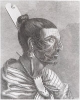 'Head of a New Zealander' - Sydney Parkinson