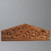 A Māori Carved Pediment