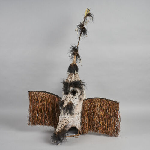 A Kamoro Kaware Festival Mask, Papua New Guinea