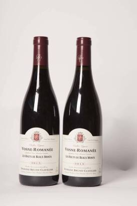 (2) 2013 Domaine Bruno Clavelier Vosne-Romanee Les Hauts de Beaux Monts, Cote de Nuits