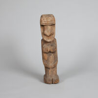 A Carved Female Figure, Vanuatu