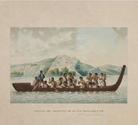 'Pirogue des Habitants de la Nouvelle-Zélande' - Ambroise Tardieu