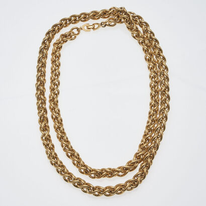 Christian Dior Byzantine Chain Necklace