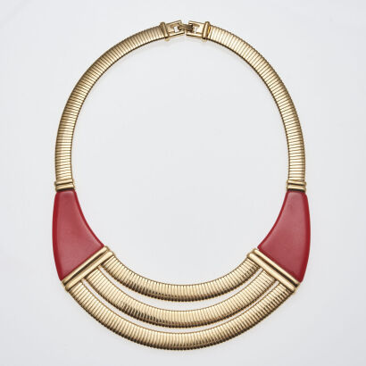 Givenchy Snake Chain Necklace
