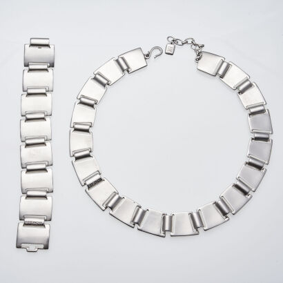 Givenchy Modernist Necklace and Bracelet Set