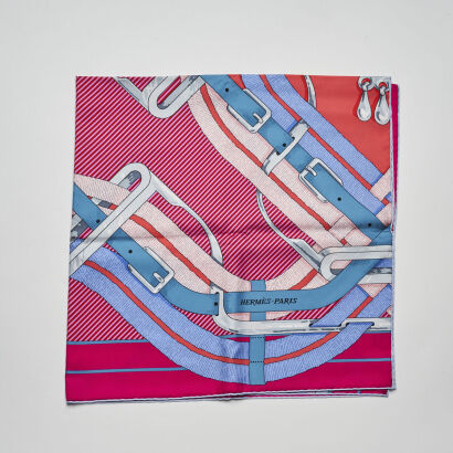 Hermes Silk Scarf