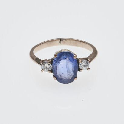 9ct Sapphire Ring