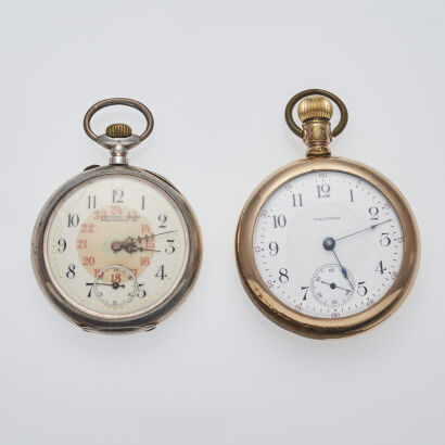 Two Keyless Pocket Watches