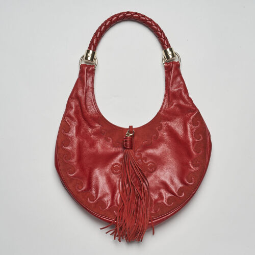 Yves Saint Laurent Rive Gauche Saddle Handbag