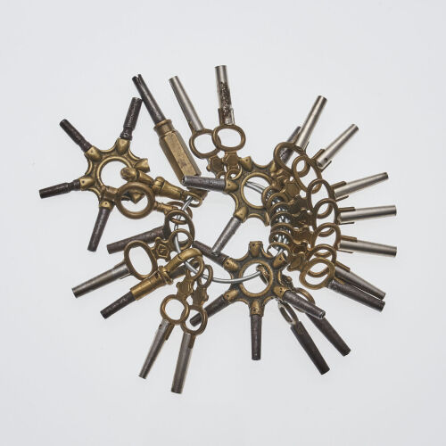 21 Victorian / Georgian Keys for Pocket Watches