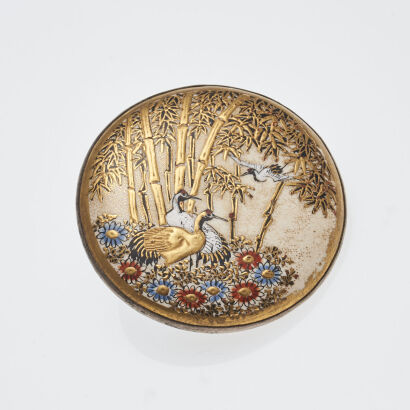 Japanese Meji Period Brooch