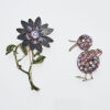 Two Vintage Brooches