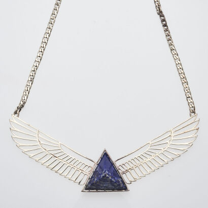 Zoe and Morgan Queen of Now Lapis Lazuli Necklace