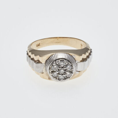 10ct Men's Diamond Ring