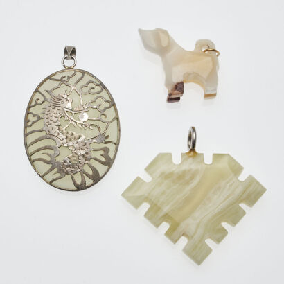 Three Soapstone Carvings