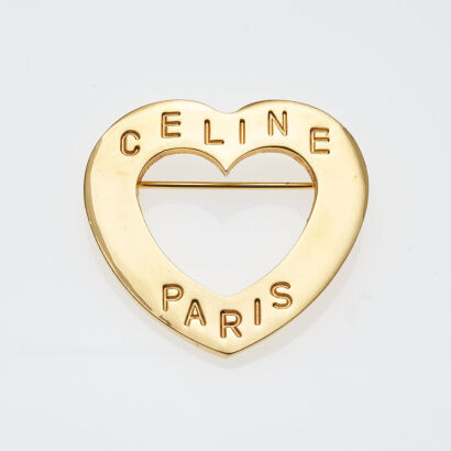 Celine Heart Brooch