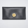 Escada Black Leather Wallet