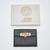 Versace Black Leather Wallet - 2