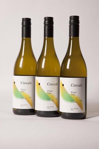 (3) 2016 Circuit by Black Estate Pinot Gris, Waipara
