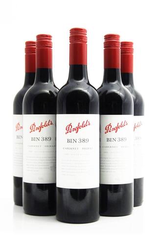 (6) 2009 Penfolds Bin 389 Cabernet Sauvignon/Shiraz, South Australia