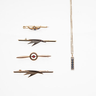 Collection of Gold Items