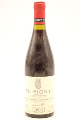 (1) 1993 Domaine Comte Georges de Vogue Musigny Grand Cru 'Cuvee Vieilles Vignes', Cote de Nuits