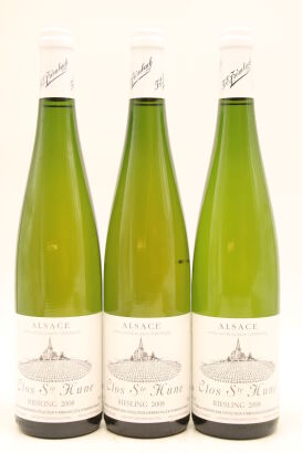 (3) 2008 F E Trimbach Riesling Clos Sainte Hune, Alsace